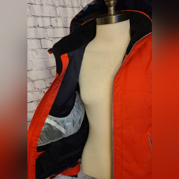 Obermeyer Teen Ski Jacket (Coral) - Picture 6 of 15